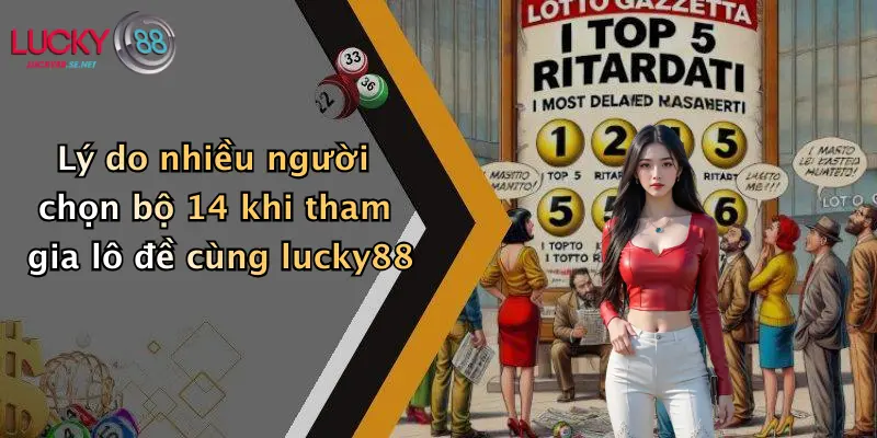 ly do nhieu nguoi chon bo 14 khi tham gia lo de cung lucky88